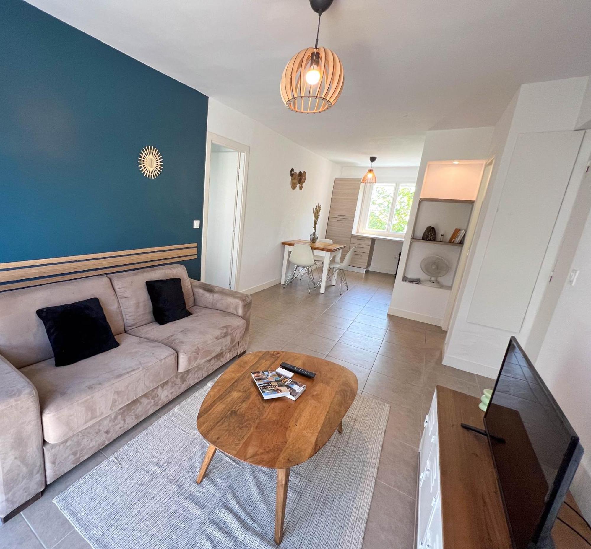Appartement T2 Pointe Rouge Марсель Экстерьер фото